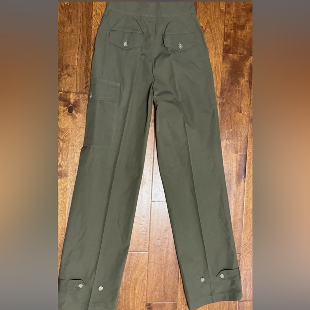 Ralph Lauren Collection Green Cargo Pants - Picture 6 of 11